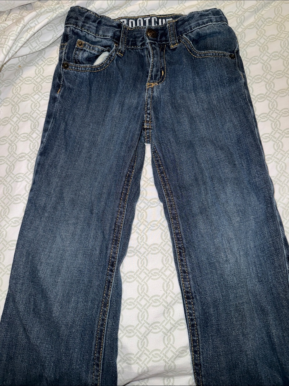 🏖️10 items for $20☀️ Crazy 8 boys Bootcut Jeans - Dark Blue Denim